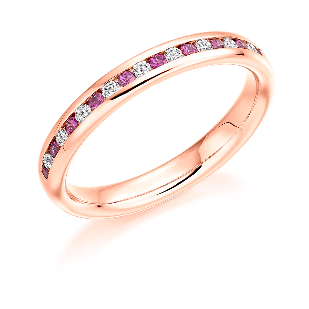 18ct 2.64ct Morganite & 0.72ct Diamond Dress Ring £3065.00