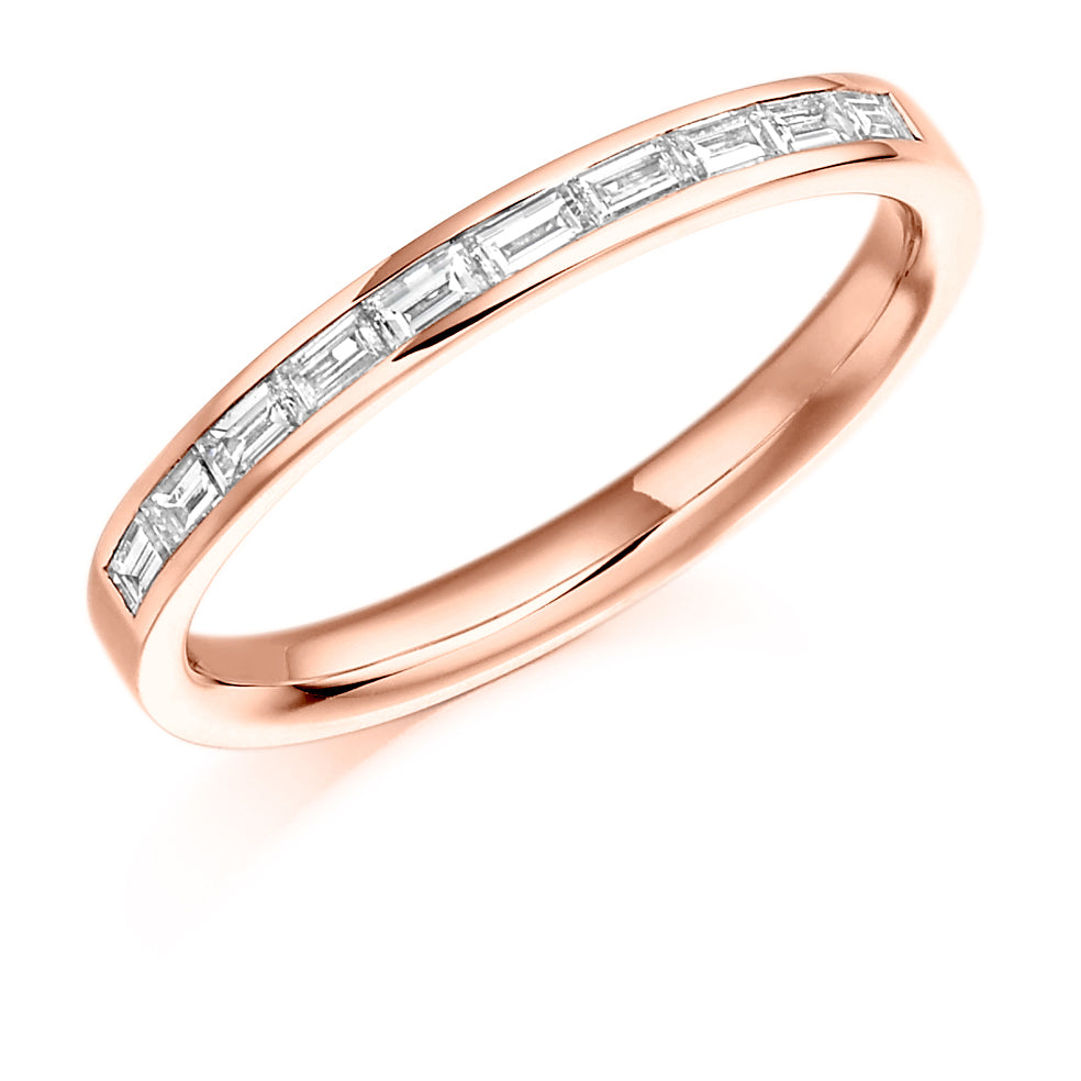 Serenity - 0.30ct Diamond Wedding Ring - Channel Set Eternity
