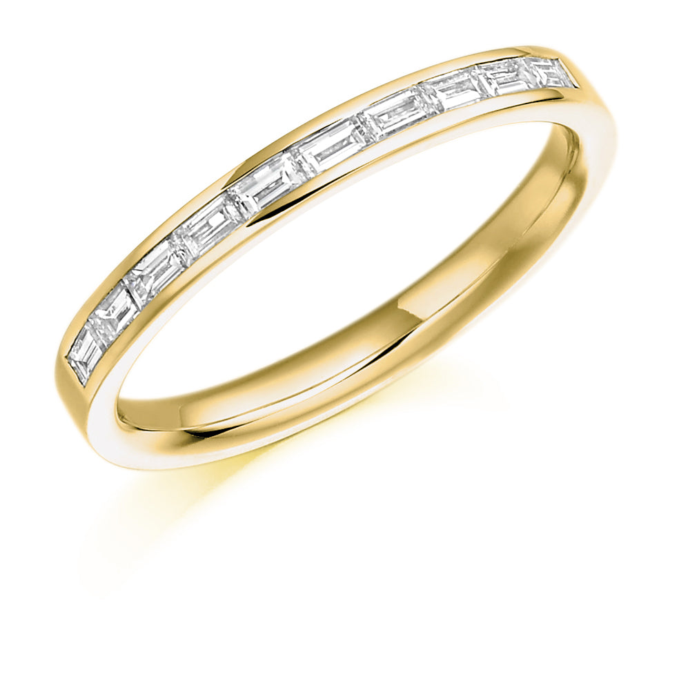 Serenity - 0.30ct Diamond Wedding Ring - Channel Set Eternity
