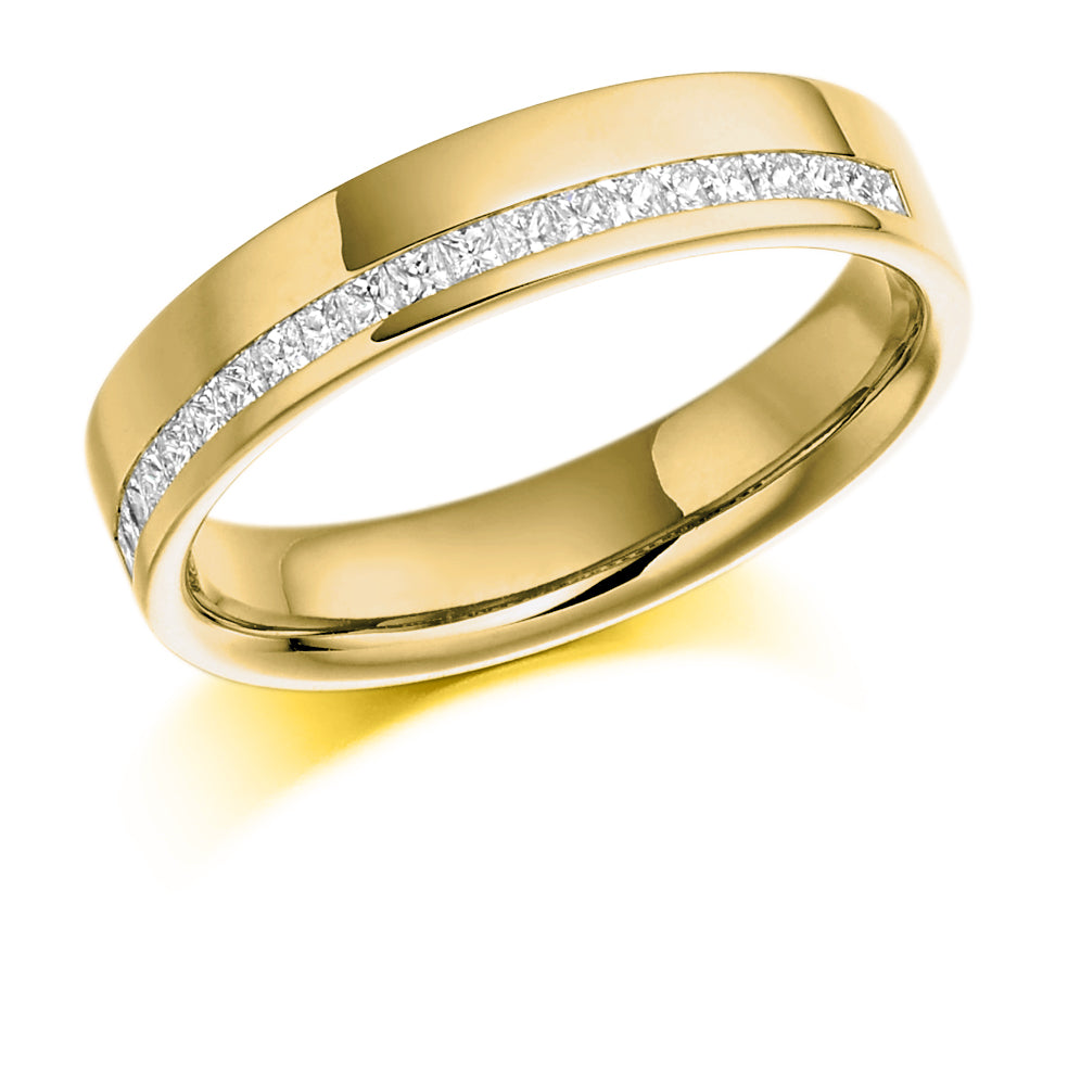 Juliet - 0.25ct Diamond Wedding Ring - Channel Set Design