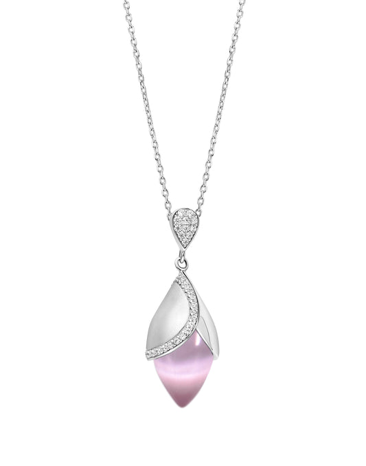 Magnolia Large Pendant Pink £150.00