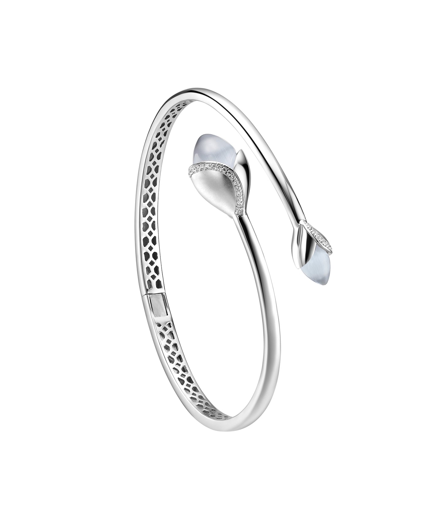Magnolia Bangle Grey £240.00