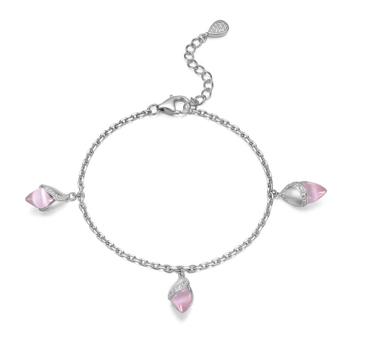 Magnolia Bracelet Pink £180.00
