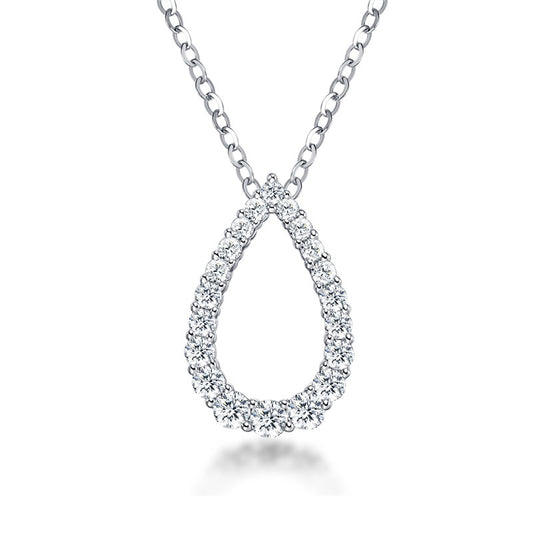 18ct Diamond Tear of Love Necklace £2110.00
