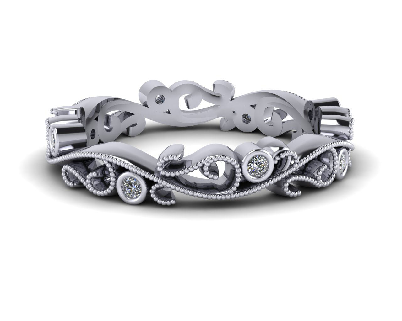 TGO BESPOKE | Platinium Anna-Maria Ring £3000.00