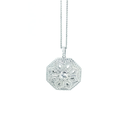 Art Deco Style Octagonal Necklace £325.00