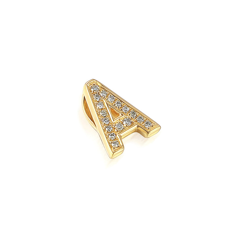 9ct Gold Initial Pendants