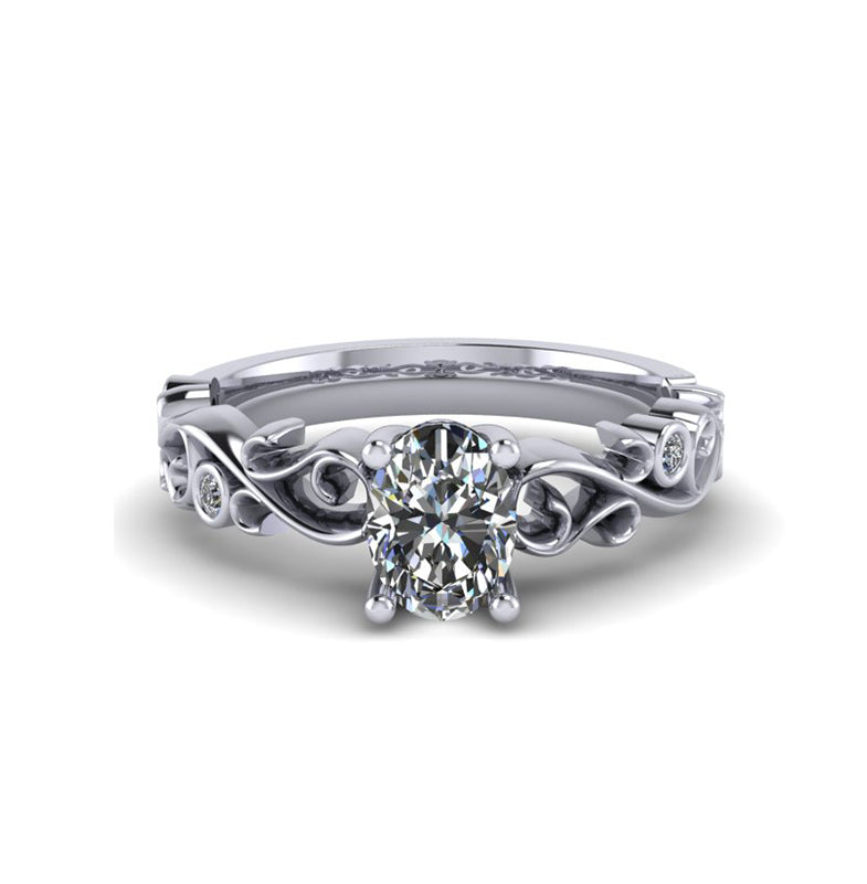 0.50ct Oval Diamond Sophia Ring £3250.00