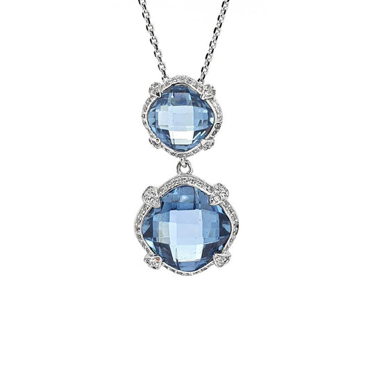 Georgini Manhattan Blue Necklace £129.00