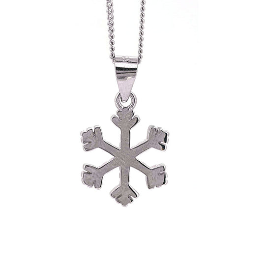 Silver Snowflake Necklace £25.00