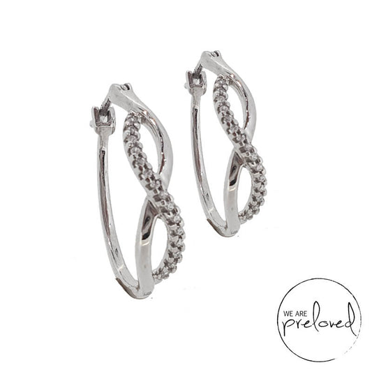 9ct White Gold Earrings £72.00