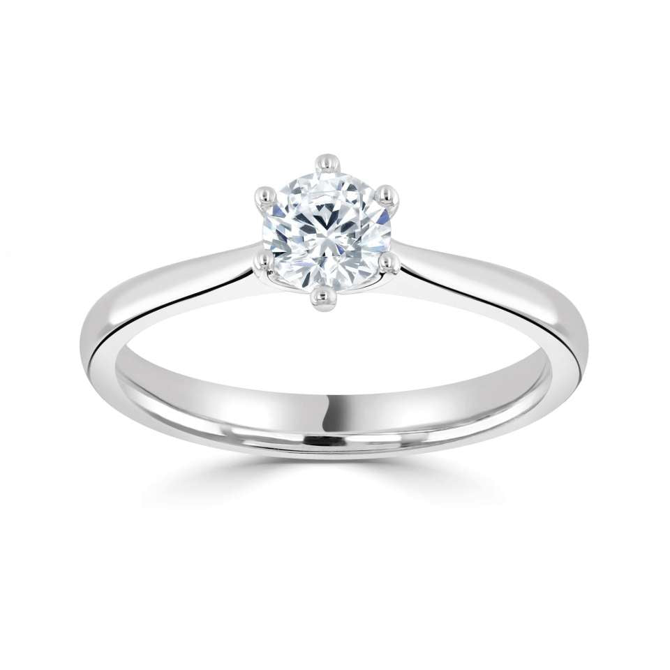 0.37ct Lab Grown Diamond Engagement Ring £711.00