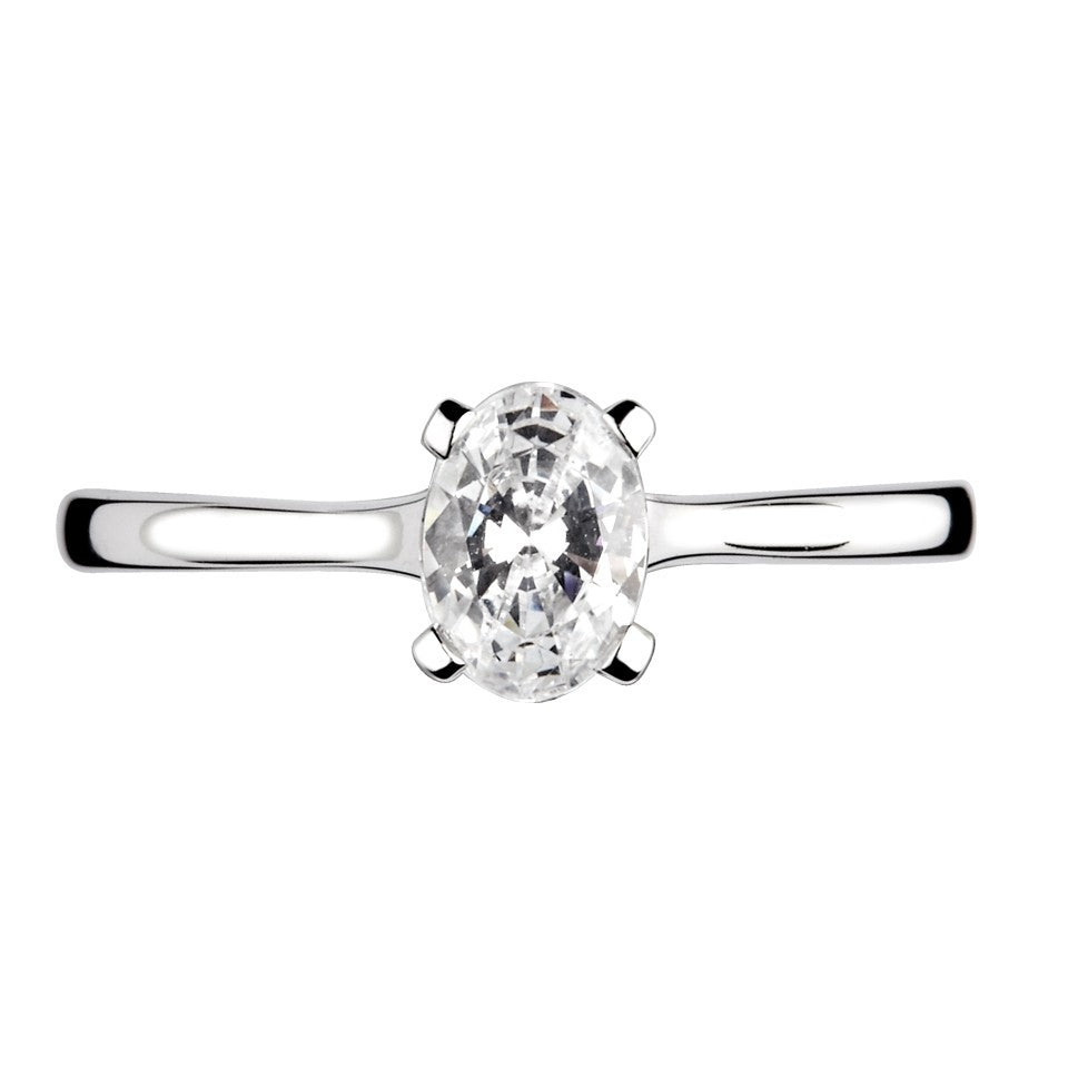 Oval Four Claw Solitaire