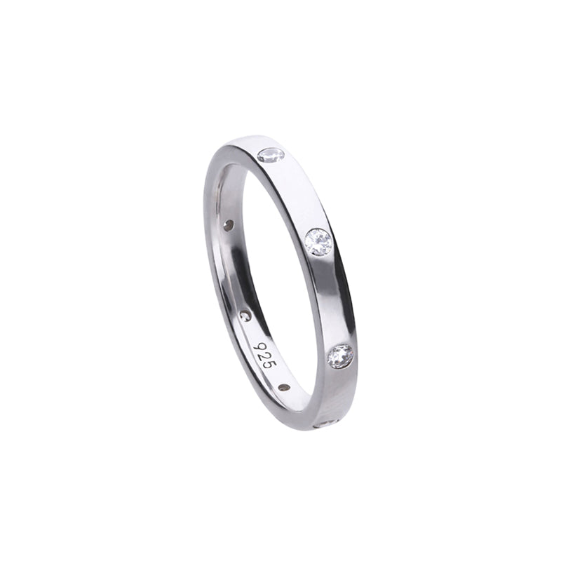 Silver Cubic Zirconia Ring £49.00