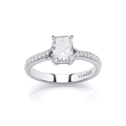 1.09ct Radiant Diamond Ring £8250.00