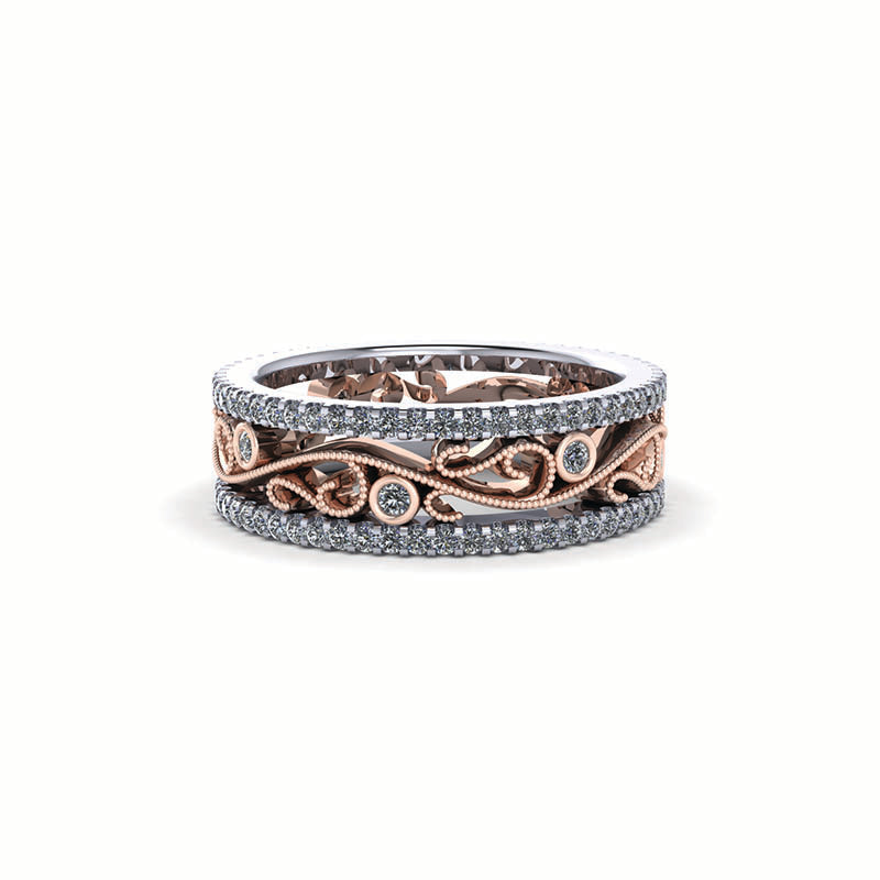 TGO BESPOKE | Red Anna-Maria Ring £2600.00