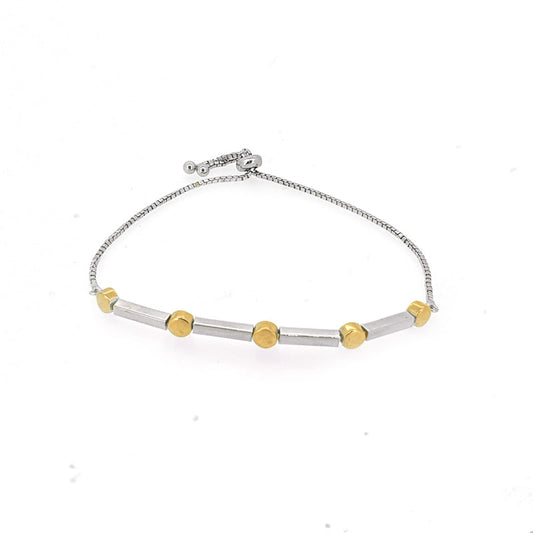 Silver & Rose Gold Bracelet £39.00