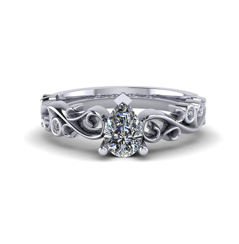 0.51ct Pear Diamond Sophia Ring £3165