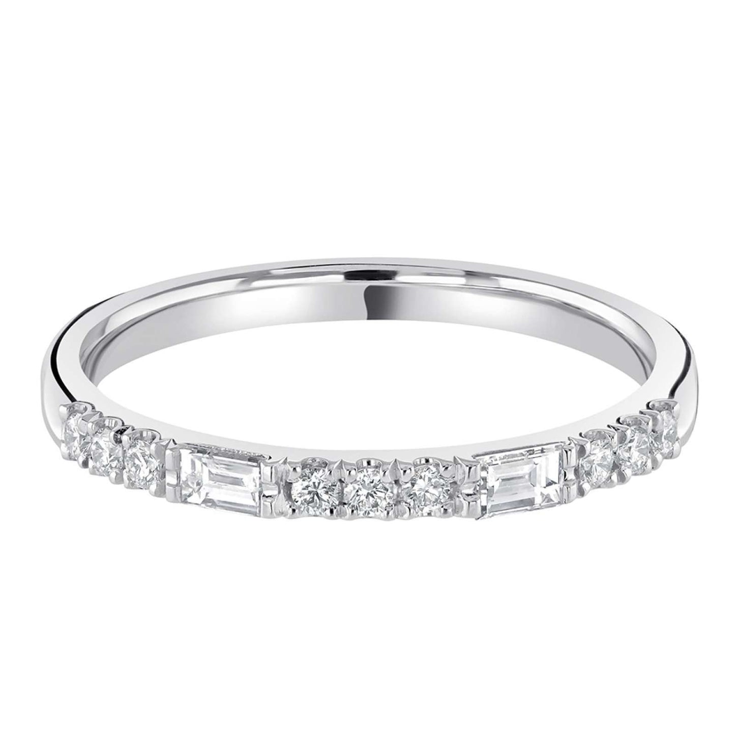 Lucy - 0.25ct Diamond Wedding Ring - Decorative Eternity