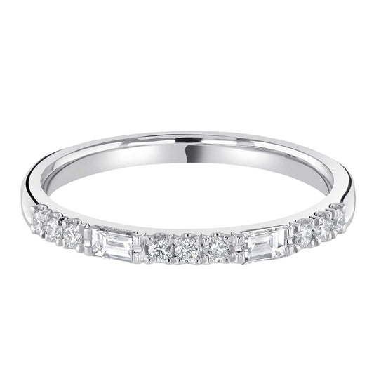 Lucy - 0.25ct Diamond Wedding Ring - Decorative Eternity