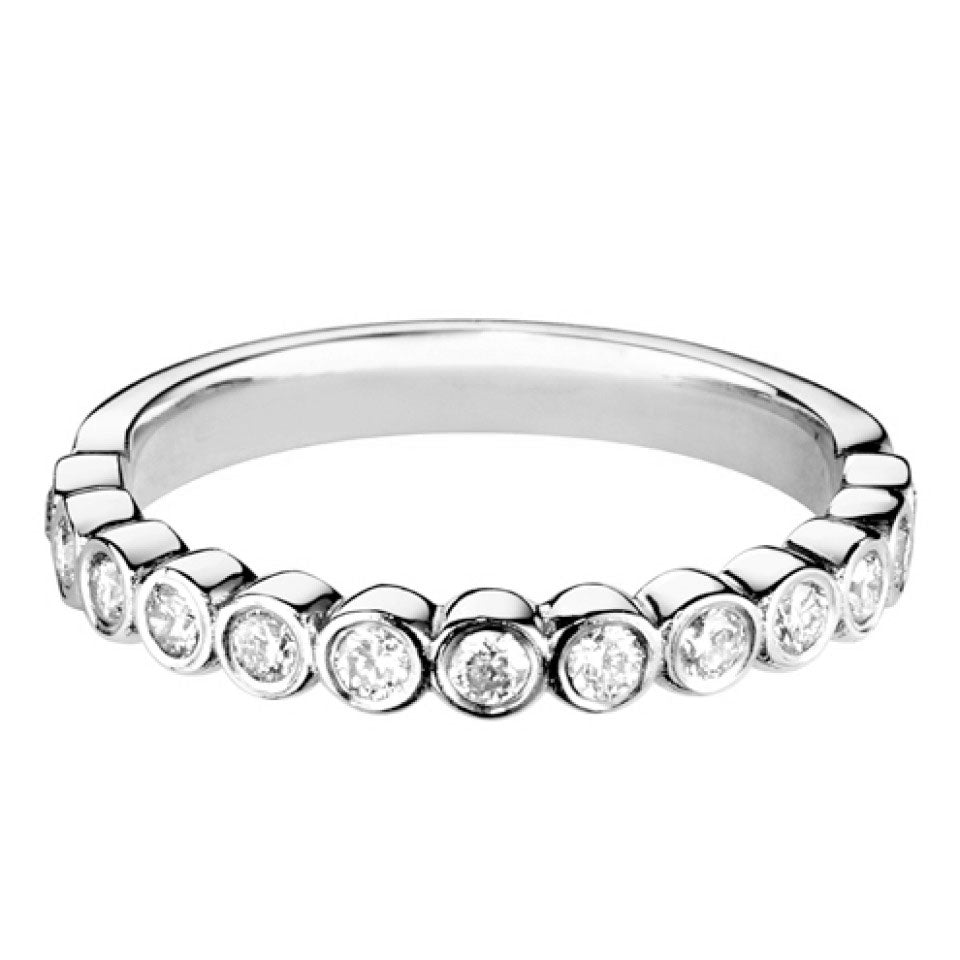 18ct White Gold Green Tourmaline & Diamond Ring £1955.00