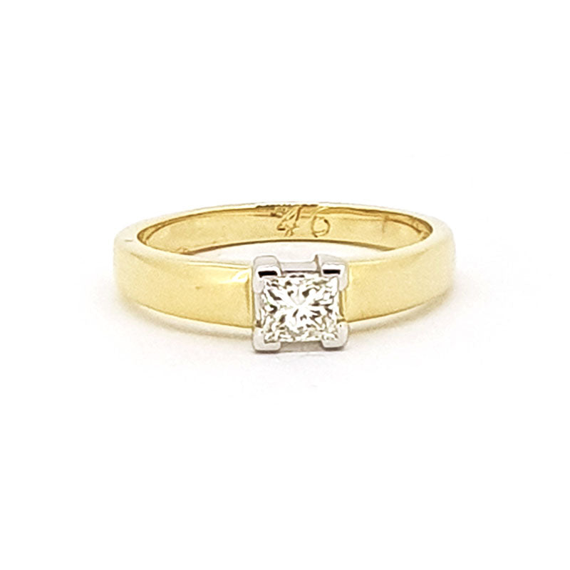 18ct Yellow Gold 0.46ct Diamond Solitaire £2750.00