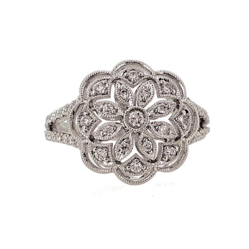 0.40ct Diamond Vintage Daisy Ring £2360.00