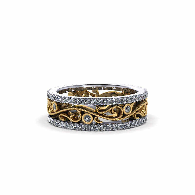 TGO BESPOKE | Gold Anna-Maria Ring £3000.00