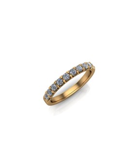 Rosie - Ladies 18ct Yellow Gold 0.50ct Diamond Wedding Ring From £1495 