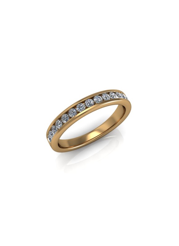 Amelia - Ladies 18ct Yellow Gold 0.33ct Diamond Wedding Ring Amelia - Ladies 18ct Yellow Gold 0.33ct Diamond Wedding Ring