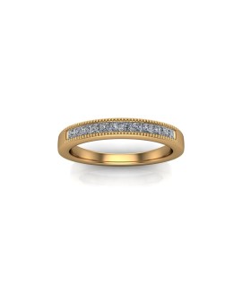 Emilia - Ladies 18ct Yellow Gold 0.20ct Diamond Wedding Ring From £995 