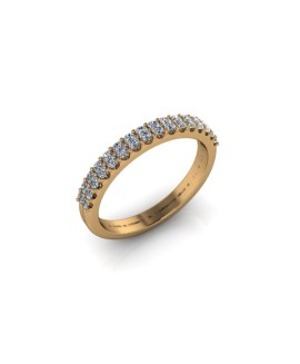 Eliza - Ladies 18ct Yellow Gold 0.50ct Diamond Wedding Ring From £1695 