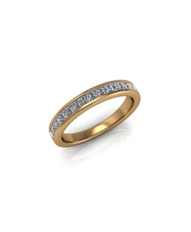 Sophia - Ladies 18ct Yellow Gold 0.50ct Diamond Wedding Ring From £1245 