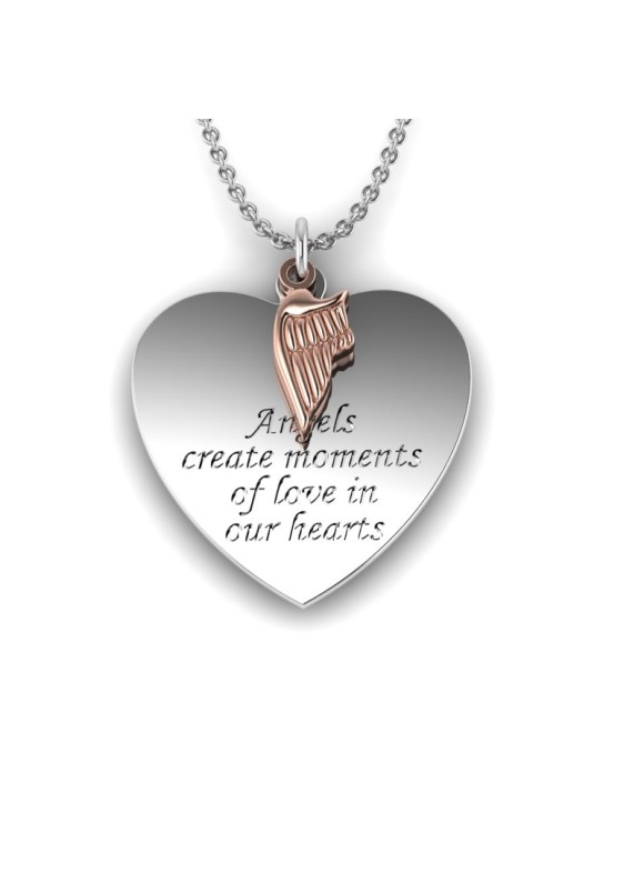 Love is a Moment  "Angels" engraved message