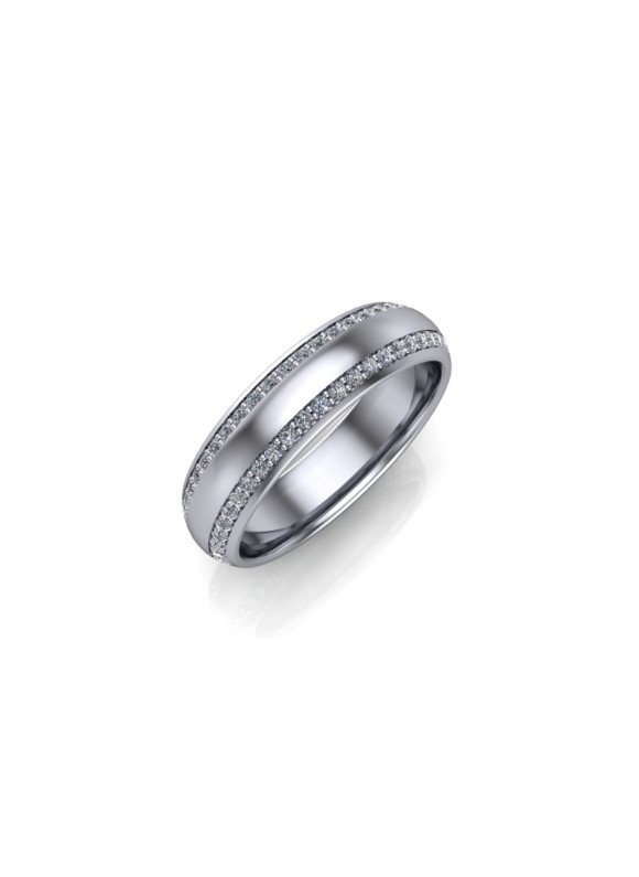Poppy - Ladies Platinum 0.33ct Diamond Platinum Wedding Ring From £1945