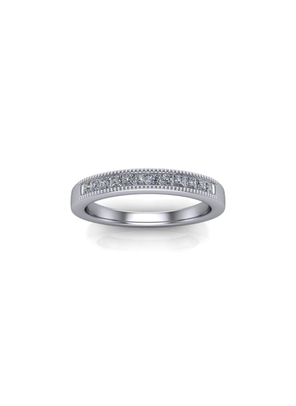 Emilia - Ladies 9ct White Gold 0.20ct Diamond Wedding Ring from £695 Emilia - Ladies 9ct White Gold 0.20ct Diamond Wedding Ring from £695