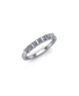 Maya - Ladies 18ct White Gold 0.35ct Diamond Wedding Ring From £1095 