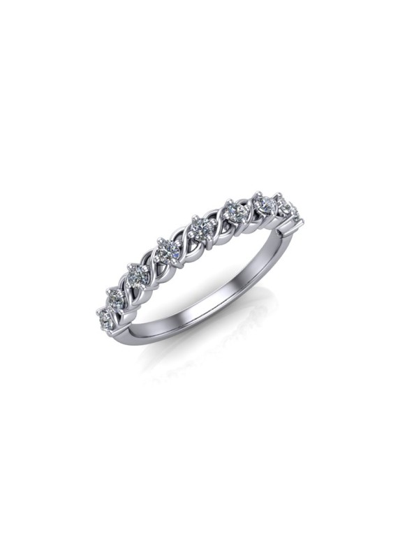 Maisie - Ladies Platinum 0.25ct Diamond Wedding Ring From £975 Maisie - Ladies Platinum 0.25ct Diamond Wedding Ring From £975