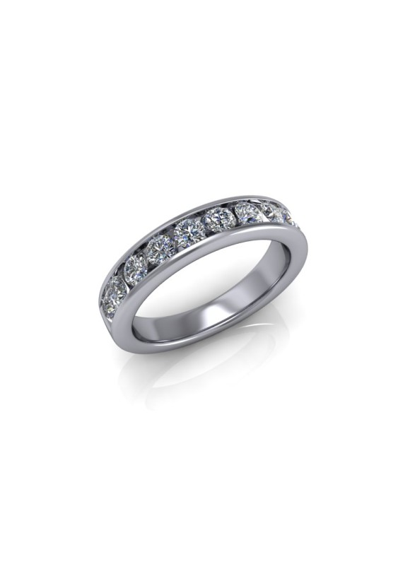 Ava - Ladies 9ct White Gold 0.75ct Diamond Wedding Ring From £1395 Ava - Ladies 9ct White Gold 0.75ct Diamond Wedding Ring From £1395